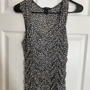 Cheetah Tank Blouse